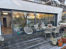 New Patio Doors On A Single Story Home Extension 2 Small