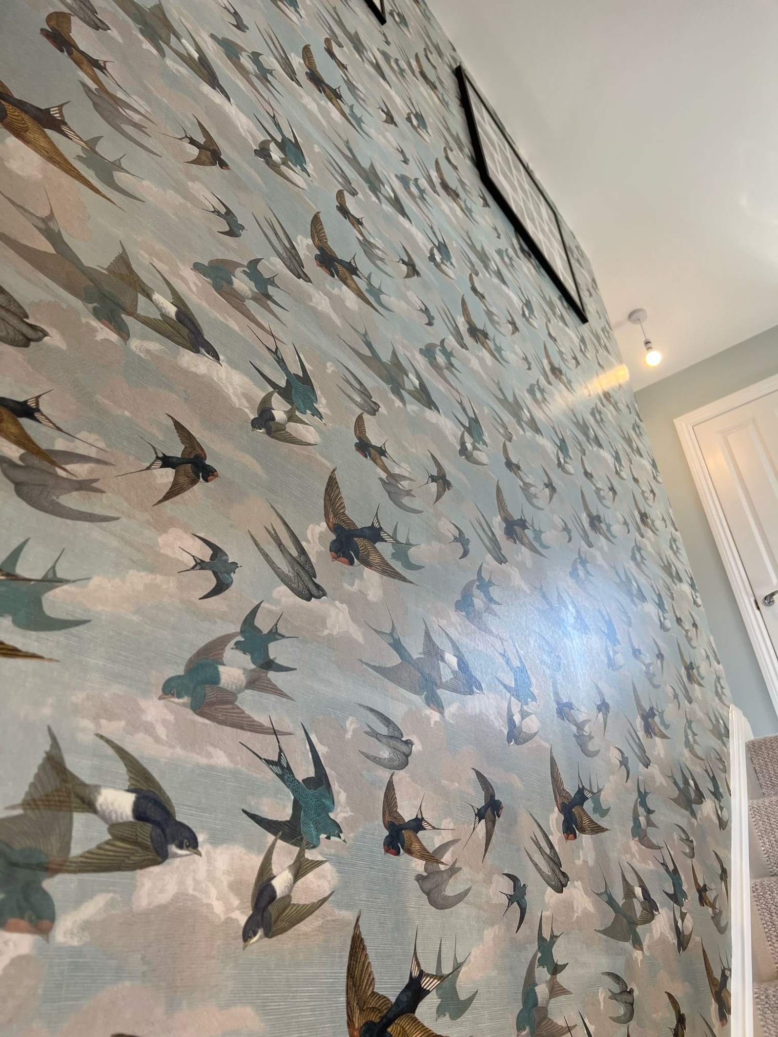 Wallpaper Hanging To Hallway In Tackley 01 Xlarge