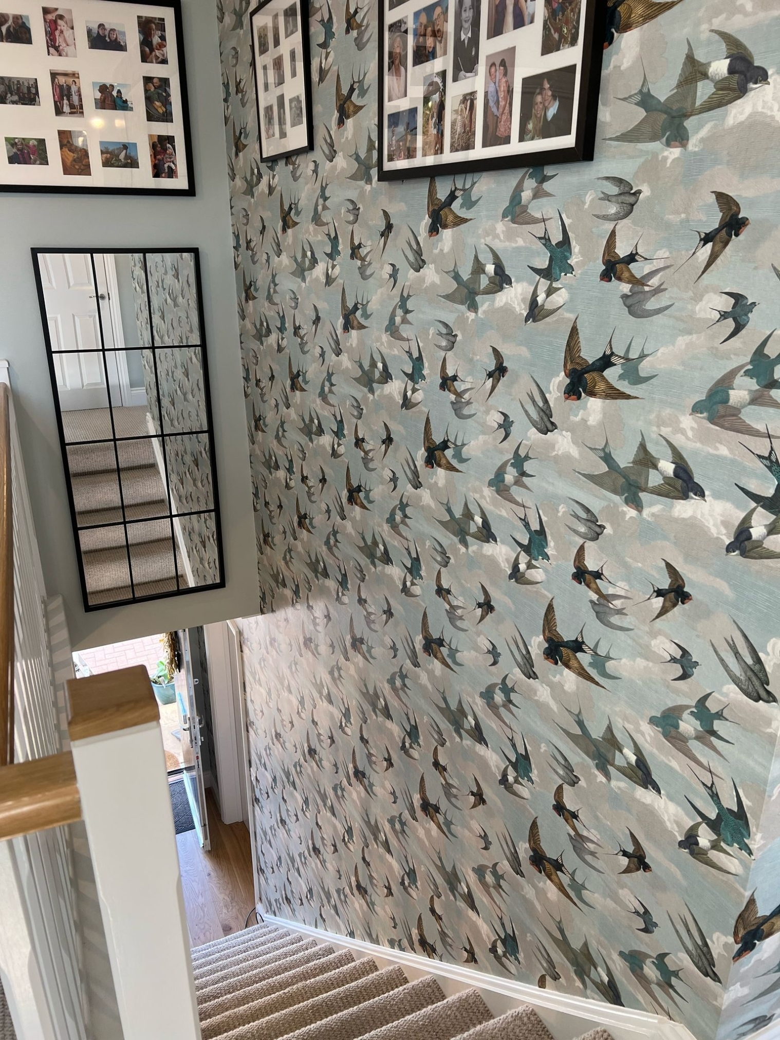 Wallpaper Hanging To Hallway In Tackley 04 Xlarge
