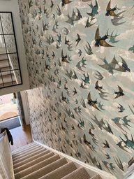Wallpaper Hanging To Hallway In Tackley 05 Small