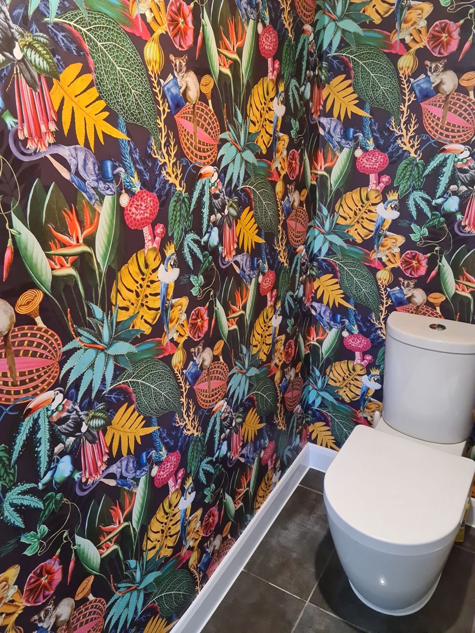 Wallpaper Hanging In A Wc In Wantage 1 Xlarge