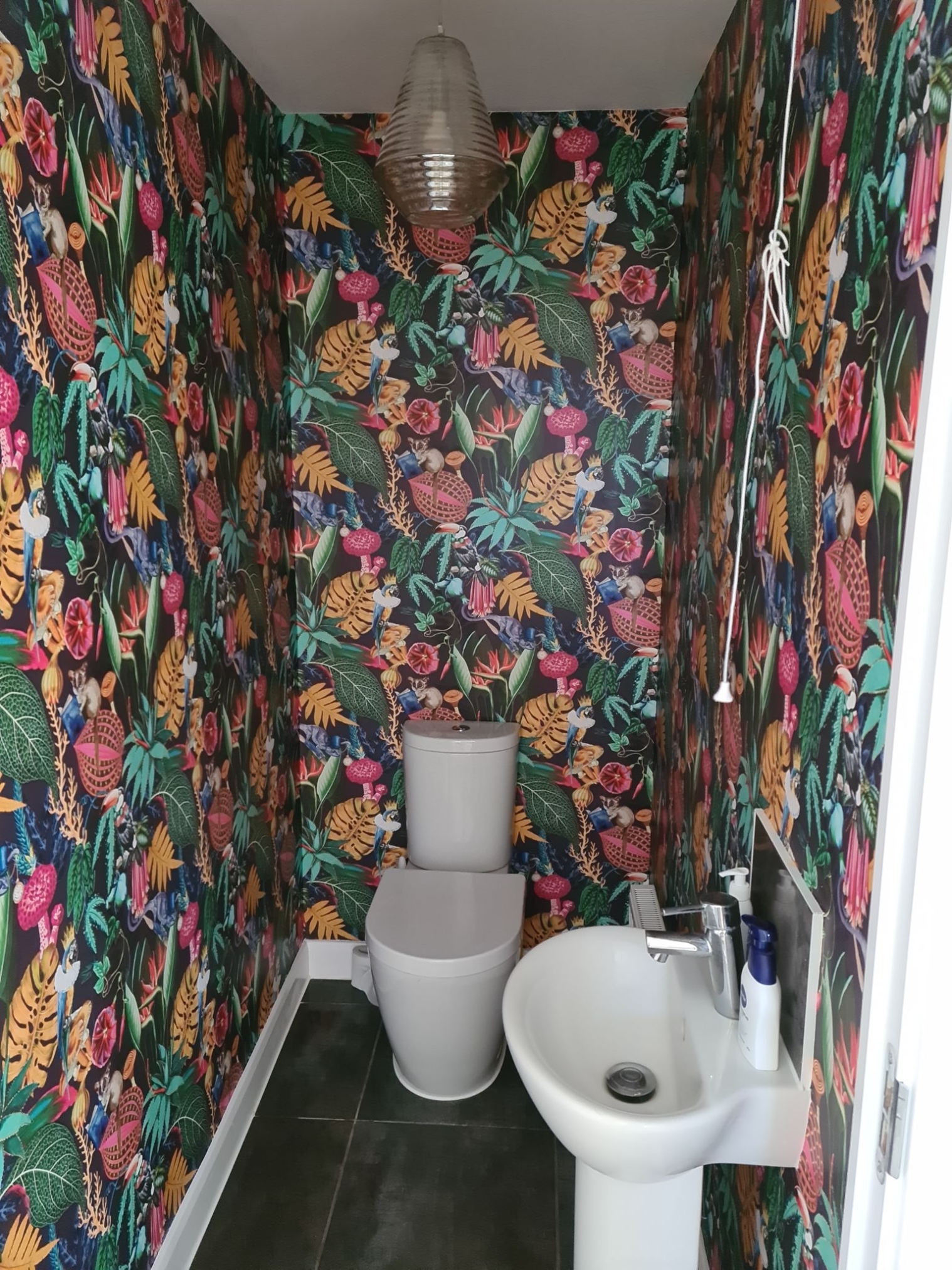 Wallpaper Hanging In A Wc In Wantage 2 Xlarge