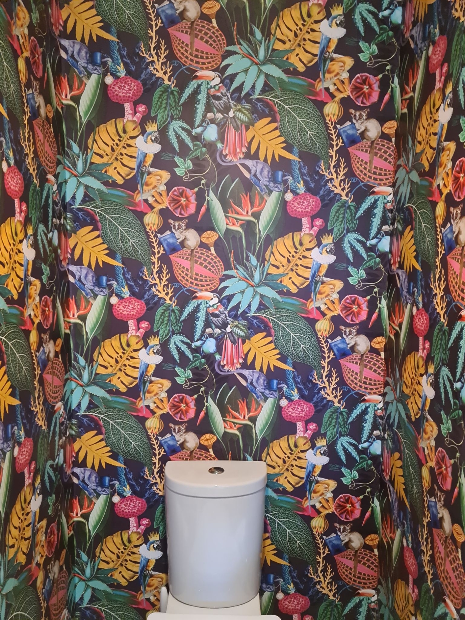 Wallpaper Hanging In A Wc In Wantage 4 Xlarge