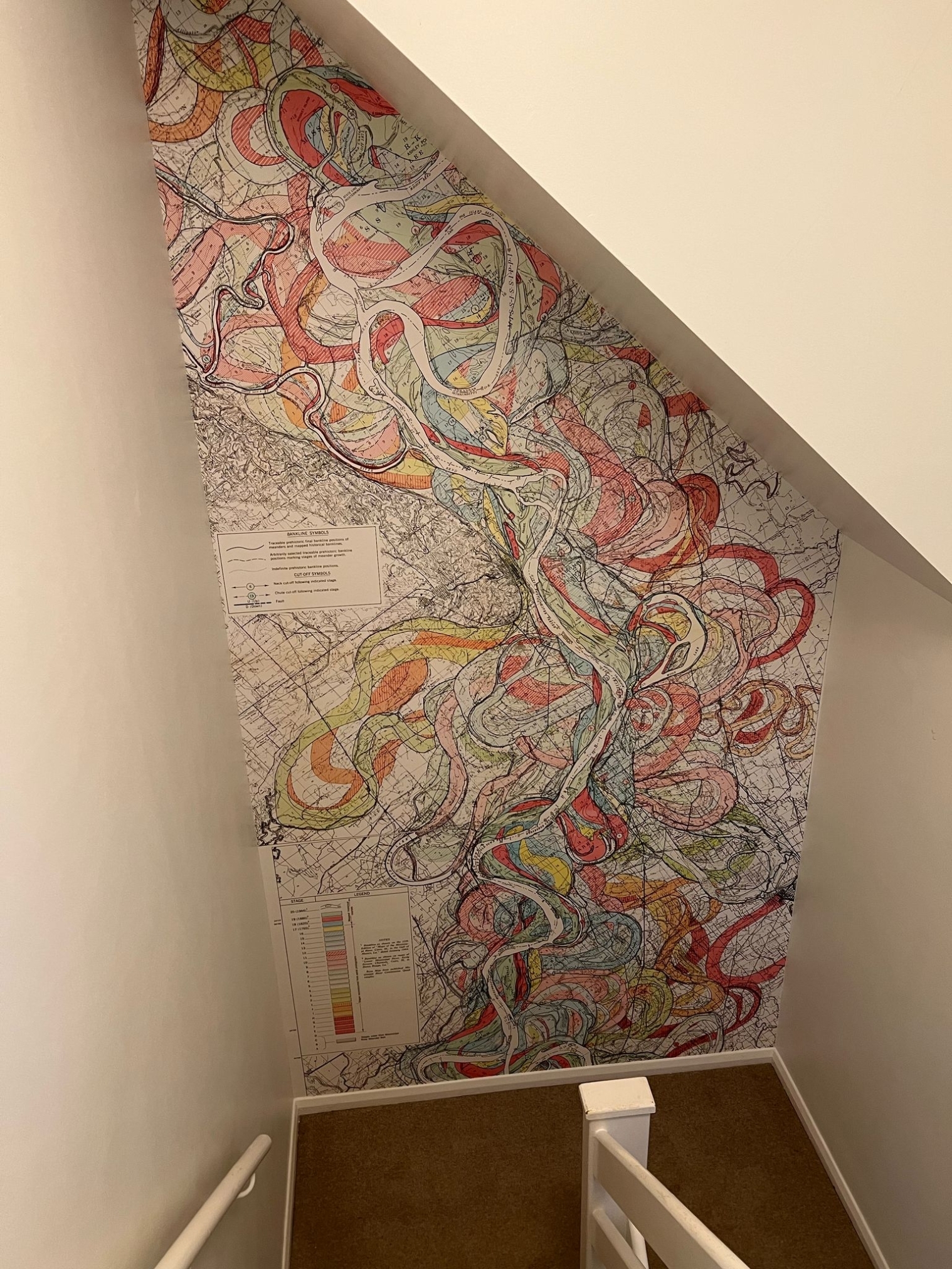 Wallpaper Mural River Maps Iffleyoxford 2 Xlarge