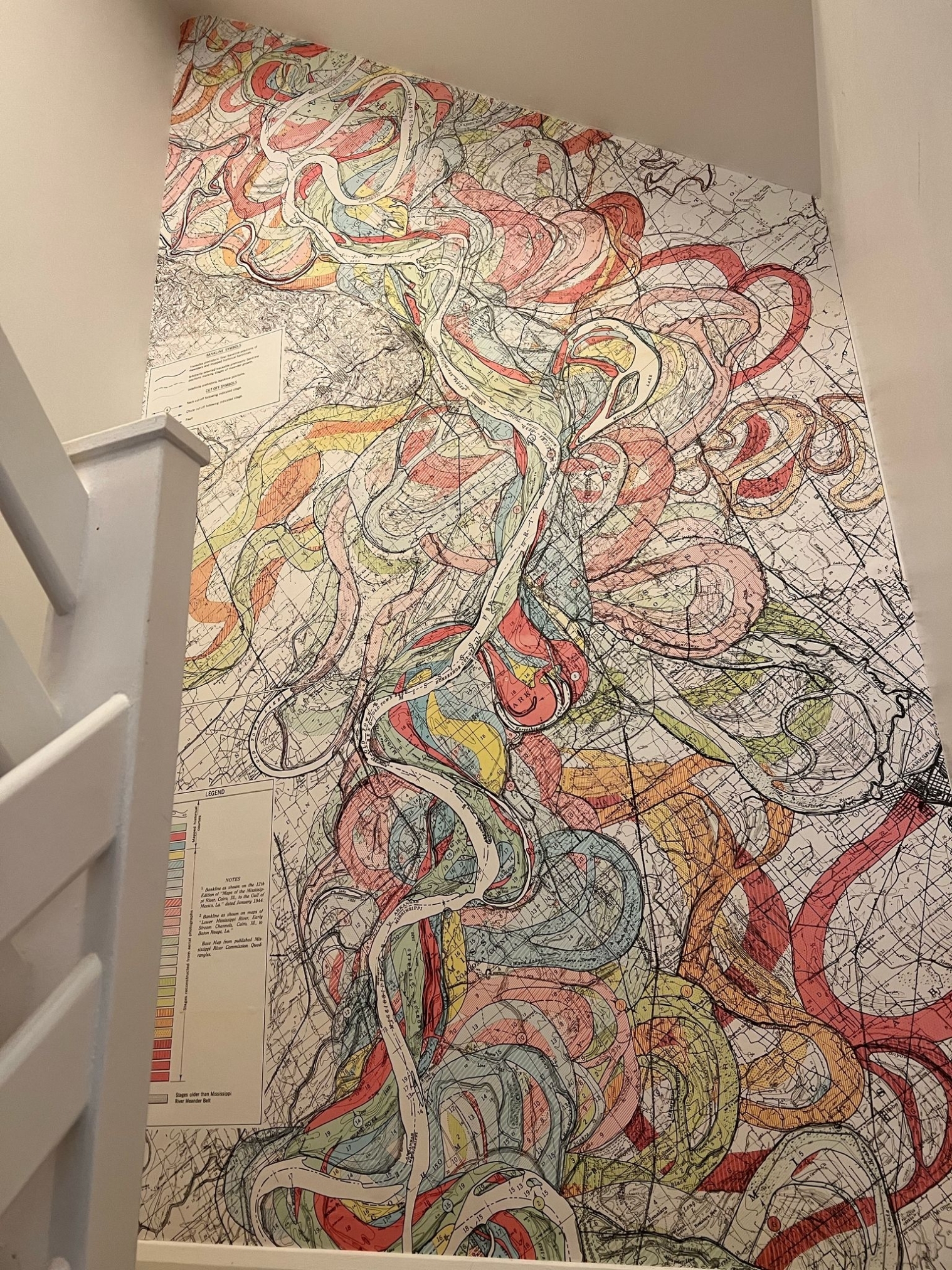 Wallpaper Mural River Maps Iffleyoxford 5 Xlarge