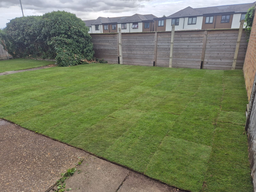 New Lawn Installation Project Completed In Sleaford 09 Small